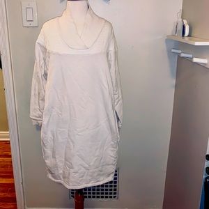 Nico Nico Sweatshirt Dress Ivory Sz 12
